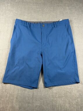 Puma Men's Cobalt Blue Flat Front Performance Shorts